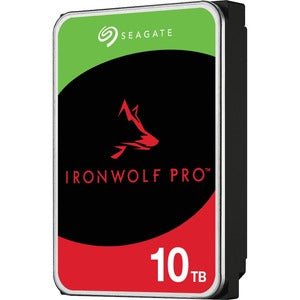 Seagate IronWolf Pro ST10000NT001 10 TB Hard Drive - 3.5" Internal - SATA (SATA/600) - Conventional Magnetic Recording (CMR) Method - Server, Workstation Device Supported - 7200rpm IM5618720