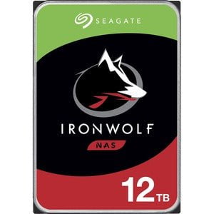 Seagate IronWolf ST12000VN0008 12 TB Hard Drive - 3.5" Internal - SATA (SATA/600) - Conventional Magnetic Recording (CMR) Method - 7200rpm IM4348669