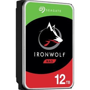 Seagate IronWolf ST12000VN0008 12 TB Hard Drive - 3.5" Internal - SATA (SATA/600) - Conventional Magnetic Recording (CMR) Method - 7200rpm IM4348669
