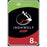 Seagate IronWolf ST8000VN004 8 TB Hard Drive - 3.5" Internal - SATA (SATA/600) - Conventional Magnetic Recording (CMR) Method - 7200rpm IM4492779