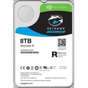Seagate SkyHawk AI ST8000VE001 8 TB Hard Drive - 3.5" Internal - SATA (SATA/600) - Network Video Recorder Device Supported IM5030311