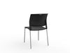 Knight's Game 4-Leg Conference Chair, Chrome Frame (Choice of Shell Colour)