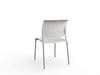 Knight's Game 4-Leg Conference Chair, Silver Powdercoated Frame (Choice of Shell Colour)