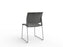 Knight's Game Skid Frame Conference Chair, Silver Frame (Choice of Shell Colour)