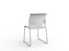 Knight's Game Skid Frame Conference Chair, Silver Frame (Choice of Shell Colour)