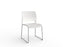 Knight's Game Skid Frame Conference Chair, Silver Frame (Choice of Shell Colour)