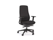 Knight's Lume Mesh Chair, Black Mesh Fabric, Unassembled