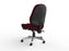 Knight's Plymouth 3 Lever Heavy Duty Chair, Breathe Fabric, Choice of Coloues