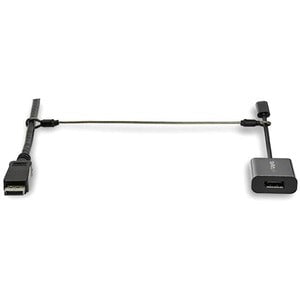 Security Tether Cables - Steel - Adjustable - 20 Pack Universal Cable and Adapter Tethers - Heat Shrink Covers (CONNLOCKPK20) IM4875211