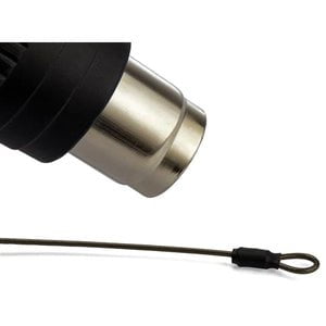 Security Tether Cables - Steel - Adjustable - 20 Pack Universal Cable and Adapter Tethers - Heat Shrink Covers (CONNLOCKPK20) IM4875211