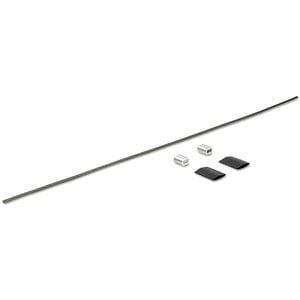 Security Tether Cables - Steel - Adjustable - 20 Pack Universal Cable and Adapter Tethers - Heat Shrink Covers (CONNLOCKPK20) IM4875211