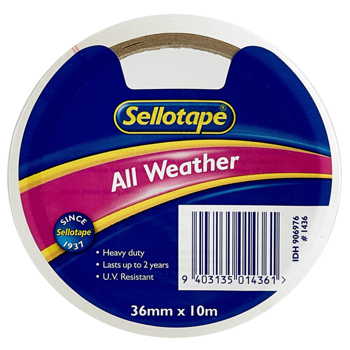 Sellotape 1436 All-Weather 36mm x 10m CX2034798