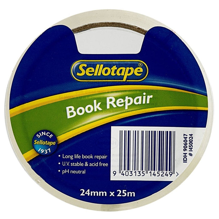Sellotape 1450 Book Repair Tape 24mm x 25mt CX906047