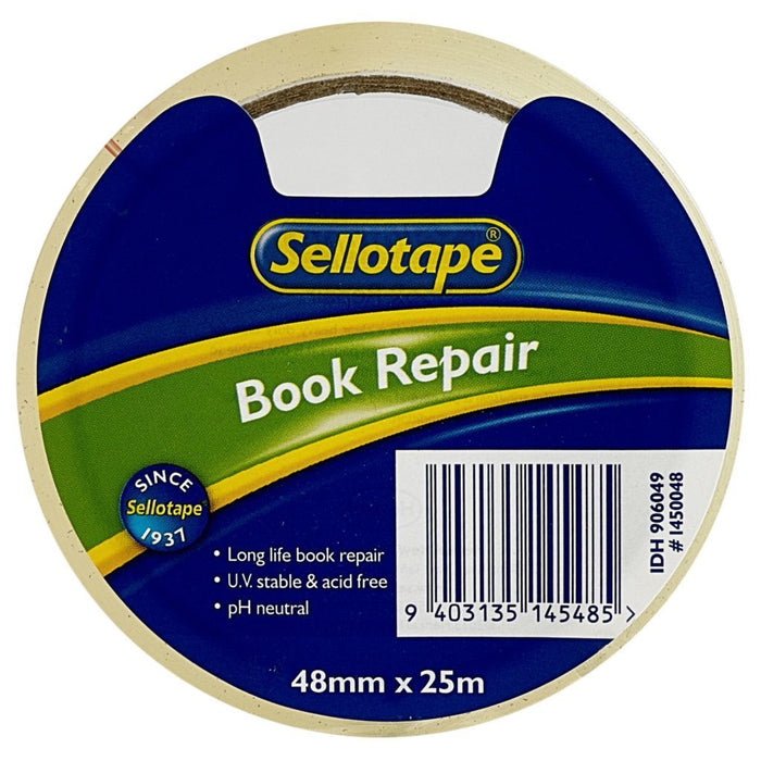 Sellotape 1450 Book Repair Tape 48mm x 25mt CX906049