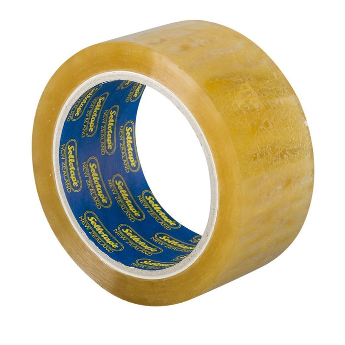Sellotape 1503 Clear Packaging Tape Low Noise 48mm x 100mt CX908890