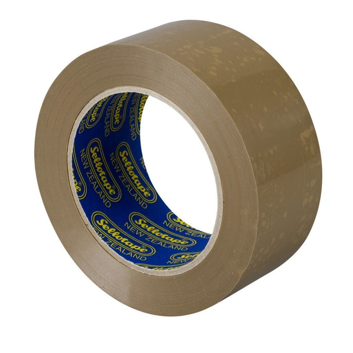Sellotape 1553 Brown Packaging Tape Low Noise 48mm x 100mt CX908897