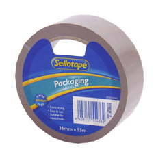 Sellotape 1554R Brown Packaging Tape 36mm x 55mt CX2006729
