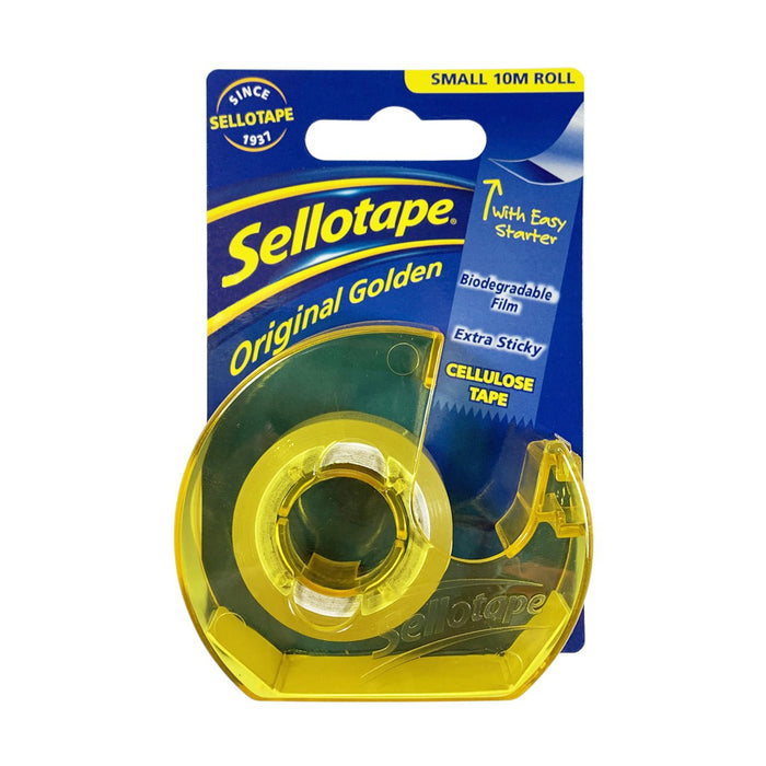 Sellotape 3264 Cellulose Tape On Dispenser 18mmx10m 1 UNIT CX1097652