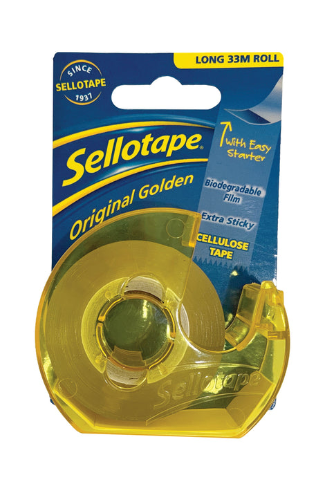 Sellotape 3272 Cellulose Tape On Dispenser 18mm x 33mt CX907042