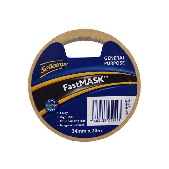 Sellotape 5144 General Purpose Fastmask 24mm x 20mt CX1996853