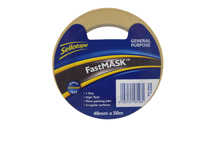Sellotape 5810 FastMASK Masking Tape 48mm x 50mt CX1996631