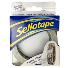 Sellotape Super Clear 24mm x 50m Boxed CX1569087