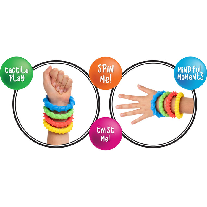 Sensory Sprouts Textured Fidget Bracelets CX1002917