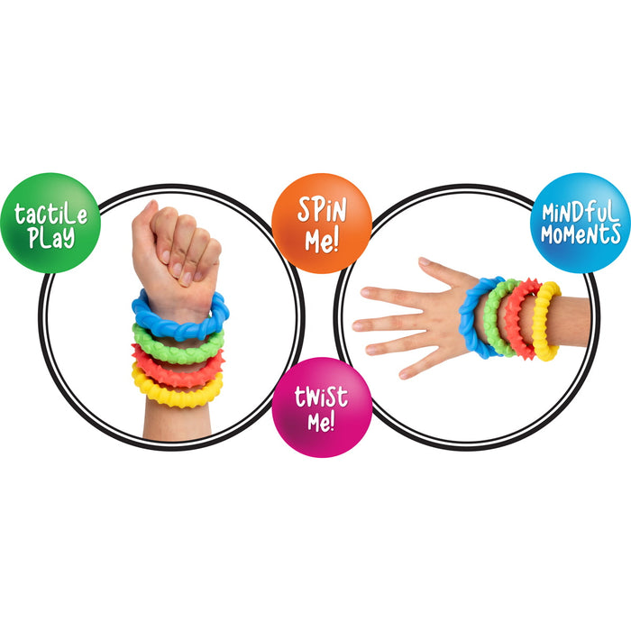 Sensory Sprouts Textured Fidget Bracelets CX1002917