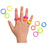 Sensory Sprouts Textured Fidget Rings Set of 12 CX1002918