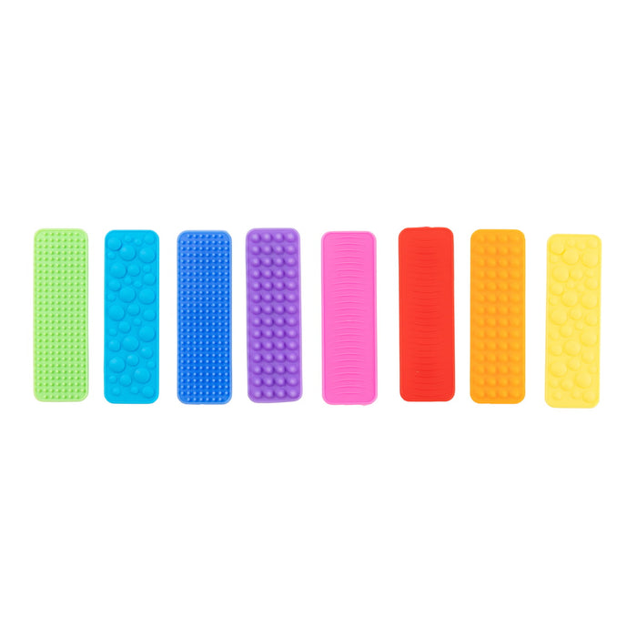 Sensory Sprouts Textured Fidget Strips Set of 8 CX1002919