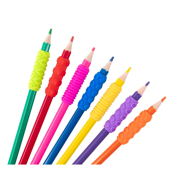 Sensory Sprouts Textured Pencil Grips Set of 28 CX1002920