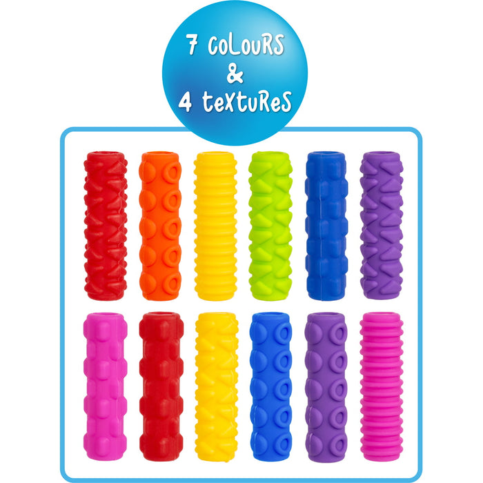 Sensory Sprouts Textured Pencil Grips Set of 28 CX1002920
