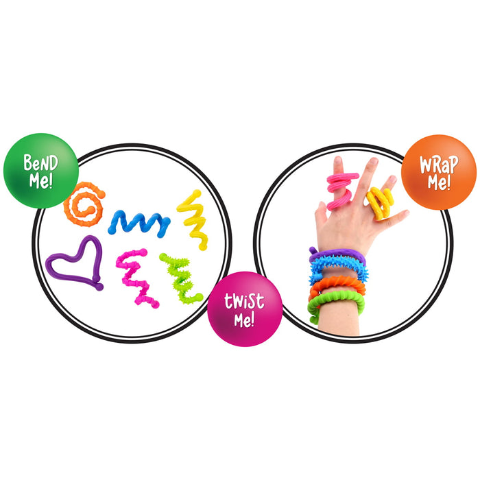 Sensory Sprouts Textured Twistable Strings Set of 6 CX1002921