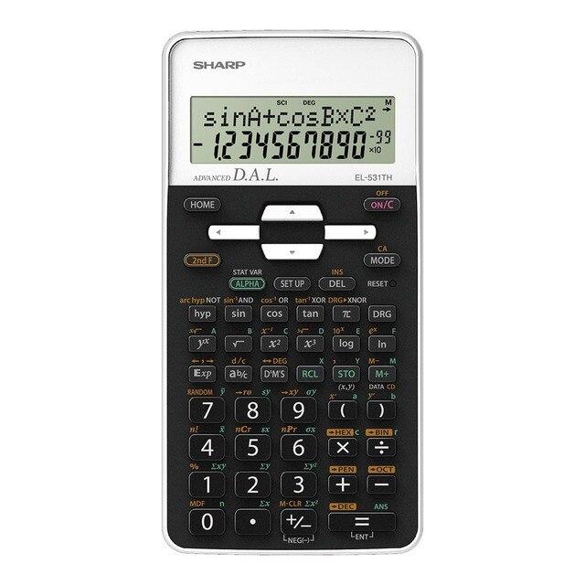 Sharp EL-531THBWH Scientific Calculator with Cover FPEL531THBWH