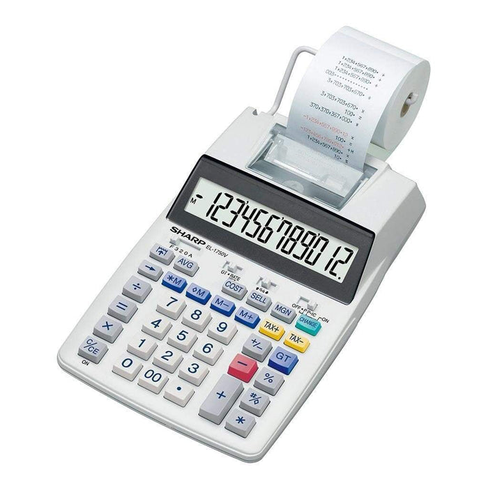 Sharp EL1750V Printing Calculator FPEL1750V
