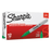 Sharpie 30004 Fine Permanent Marker Pen, Green, Pack of 12 CD30004