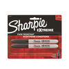 SHARPIE Extreme Permanent Marker with Fine Point Tip. 2-Pack Extreme Versatility on Sports Gear, Camping Equipment, boating Accessories etc. Quick-drying & Fade Resistant. CD1919845
