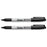 SHARPIE Extreme Permanent Marker with Fine Point Tip. 2-Pack Extreme Versatility on Sports Gear, Camping Equipment, boating Accessories etc. Quick-drying & Fade Resistant. CD1919845