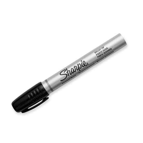Sharpie Metal Permanent Marker with Durable Bullet Tip 2-Pack CDAP013224