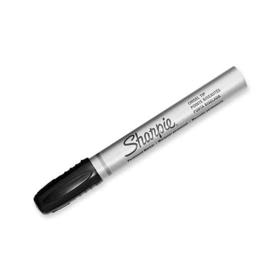 Sharpie Metal Permanent Marker with Durable Chisel Tip, 12-Pack CDCDS20093051