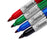 Sharpie Mini Fine Point Permanent Markers, 4-Pack, Includes 4x Colours Black, Blue, Green & Red CD35113PP