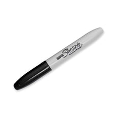 Sharpie Super Fine Point Permanent Marker, Black, Pack of 12 (33001) CD33001
