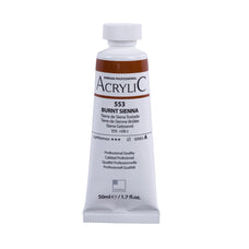 ShinHan Professional Acrylic Paint 50ml Burnt Sienna 553 CXSH11233010553