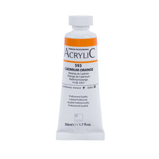 ShinHan Professional Acrylic Paint 50ml Cadmium Orange 593 CXSH11233040593
