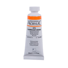 ShinHan Professional Acrylic Paint 50ml Fluorescent Orange 572 CXSH11233020572