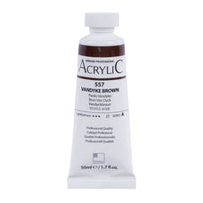 ShinHan Professional Acrylic Paint 50ml Vandyke Brown 557 CXSH11233010557