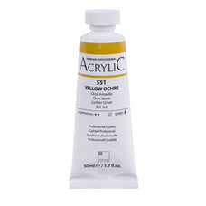 ShinHan Professional Acrylic Paint 50ml Yellow Ochre 551 CXSH11233010551