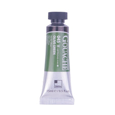 ShinHan Professional Designer Gouache Paint 15ml Olive Green 045 CXSH16231520045