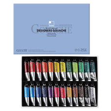 ShinHan Professional Designer Gouache Paints 15ml Set A 24 Pack CXSH16251510024