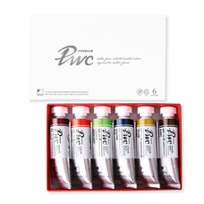 ShinHan PWC Extra Fine Watercolour Paints 15ml Colour Set B 6 Pack CXSH12151520006